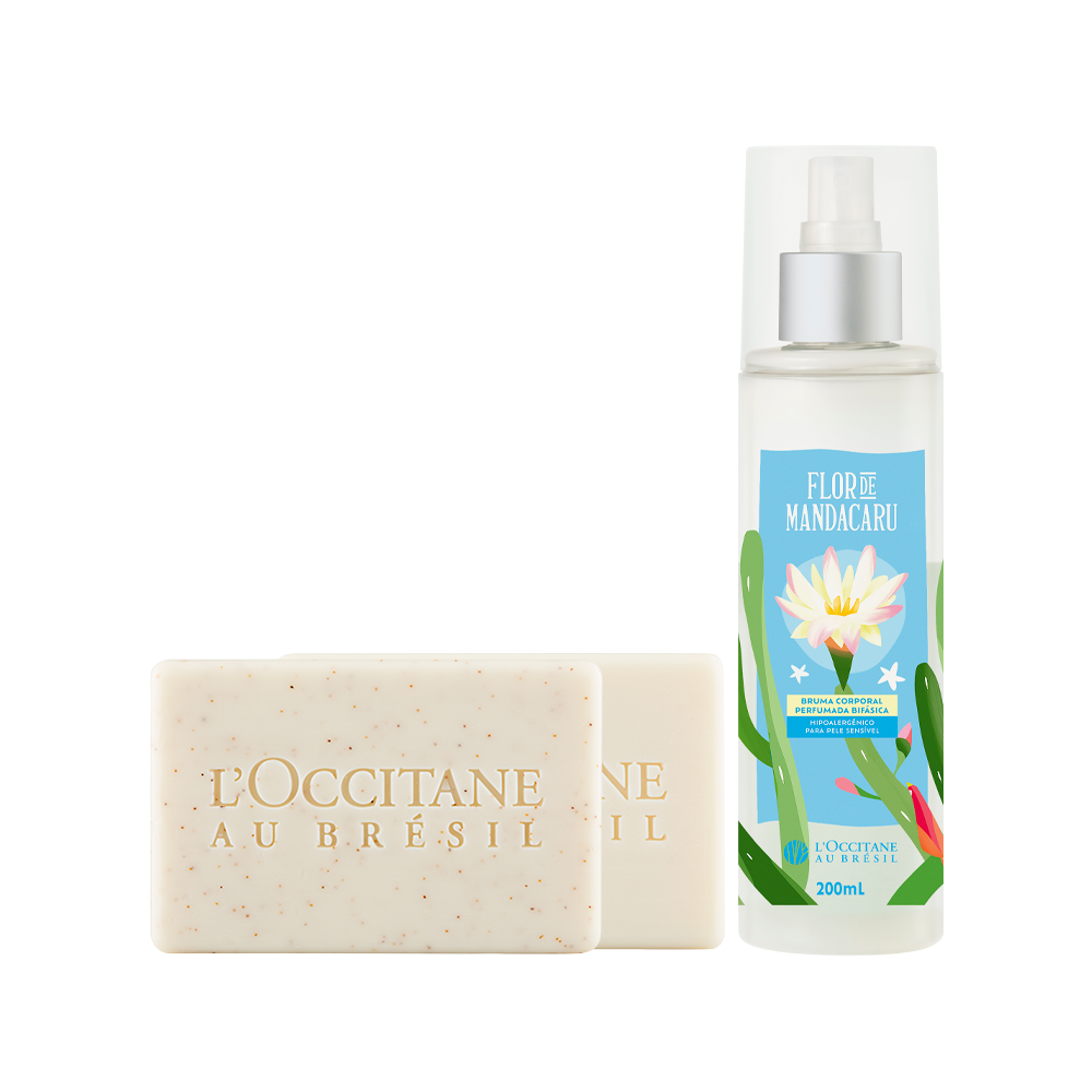 Combo Mandacaru: Sabonetes e Bruma Perfumada